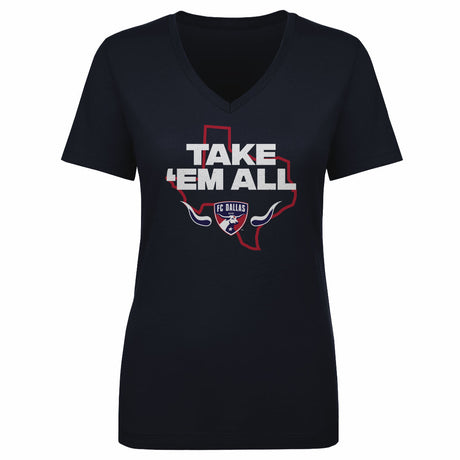 FC Dallas Women's V-Neck T-Shirt | 500 LEVEL