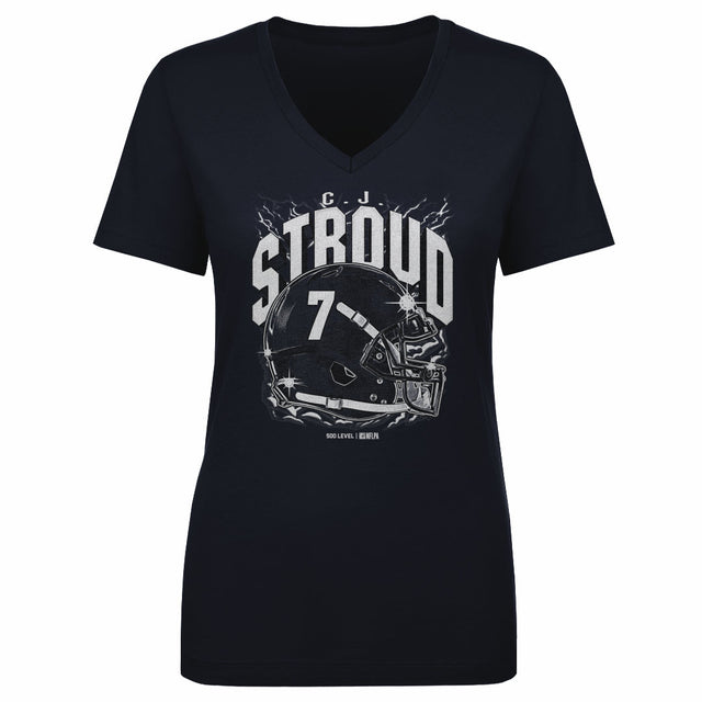 C.J. Stroud Women's V-Neck T-Shirt | 500 LEVEL