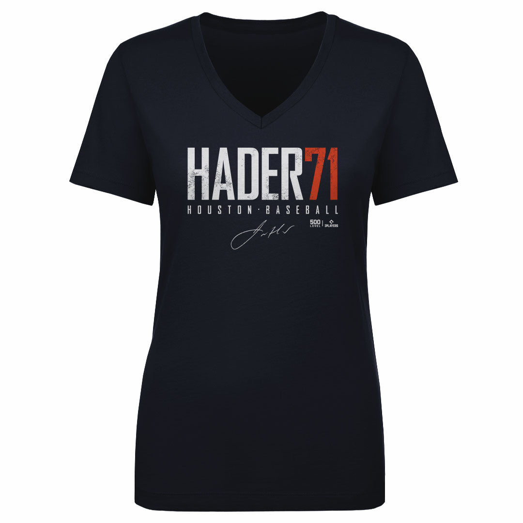 Josh Hader Women's V-Neck T-Shirt | 500 LEVEL