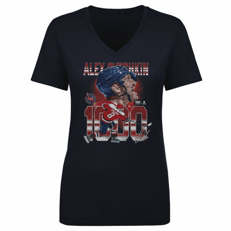 Alex Ovechkin Women's V-Neck T-Shirt | 500 LEVEL