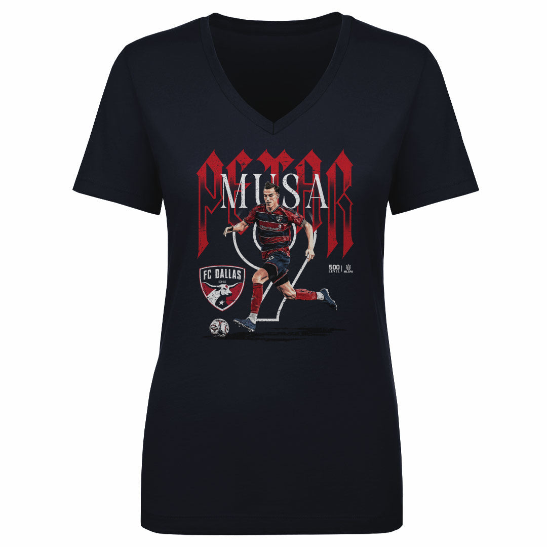 Petar Musa Women's V-Neck T-Shirt | 500 LEVEL