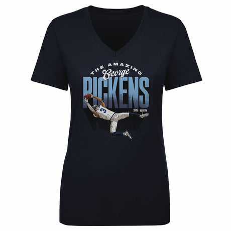 George Pickens Women's V-Neck T-Shirt | 500 LEVEL