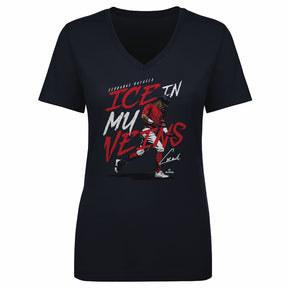 Ceddanne Rafaela Women's V-Neck T-Shirt | 500 LEVEL