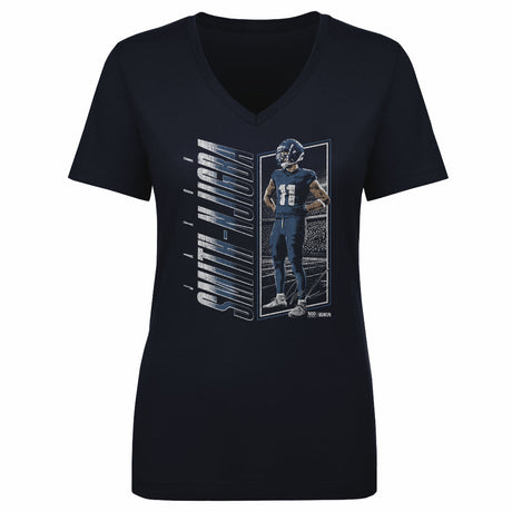 Jaxon Smith-Njigba Women's V-Neck T-Shirt | 500 LEVEL