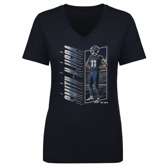 Jaxon Smith-Njigba Women's V-Neck T-Shirt | 500 LEVEL
