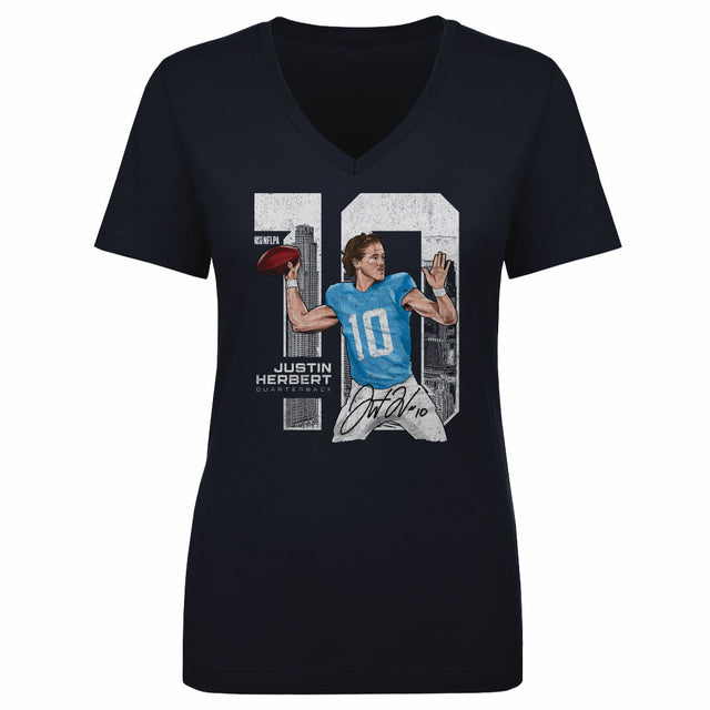 Justin Herbert Women's V-Neck T-Shirt | 500 LEVEL
