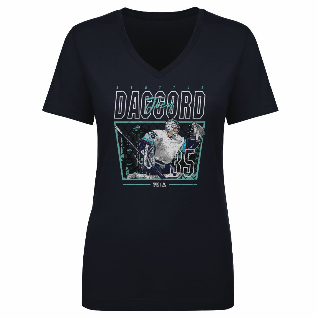 Joey Daccord Women's V-Neck T-Shirt | 500 LEVEL