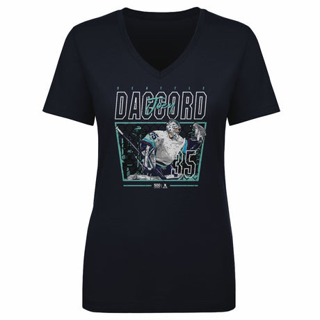 Joey Daccord Women's V-Neck T-Shirt | 500 LEVEL
