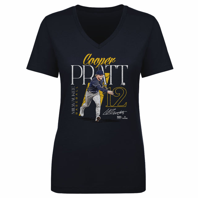 Cooper Pratt Women's V-Neck T-Shirt | 500 LEVEL