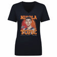 Nikola Topic Women's V-Neck T-Shirt | 500 LEVEL