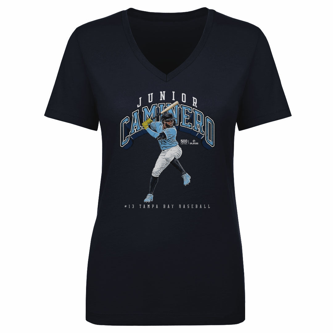 Junior Caminero Women's V-Neck T-Shirt | 500 LEVEL