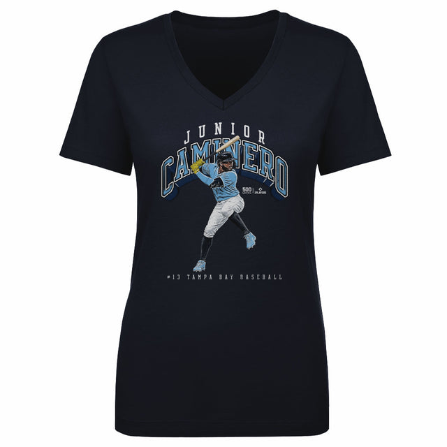 Junior Caminero Women's V-Neck T-Shirt | 500 LEVEL