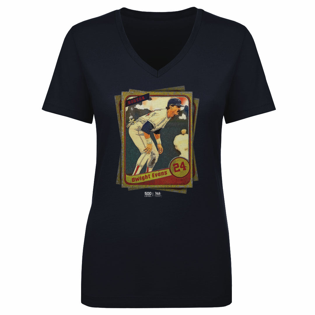 Dwight Evans Women's V-Neck T-Shirt | 500 LEVEL