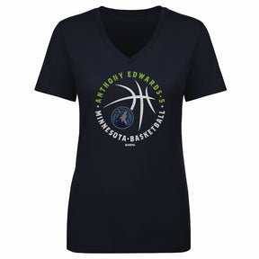 Anthony Edwards Women's V-Neck T-Shirt | 500 LEVEL
