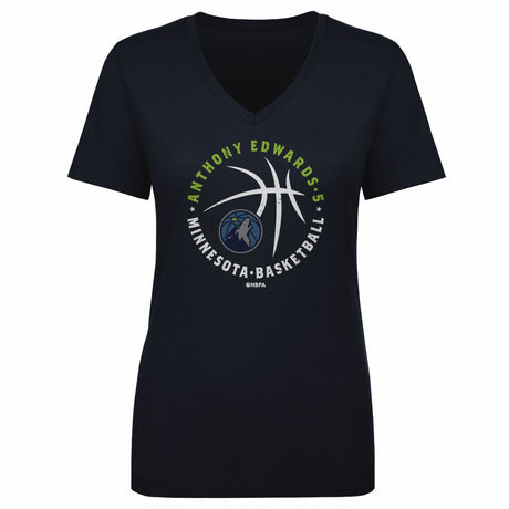 Anthony Edwards Women's V-Neck T-Shirt | 500 LEVEL