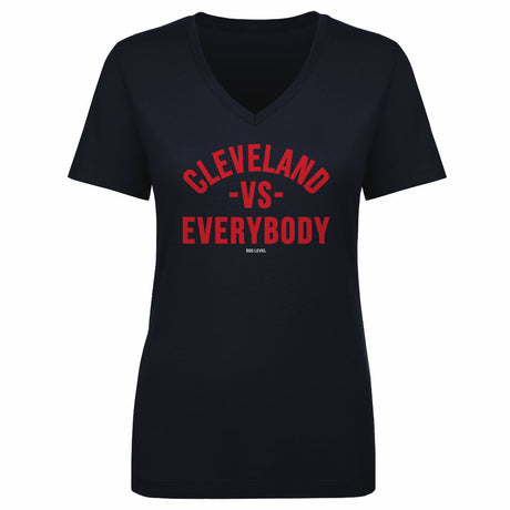 Cleveland Baseball Women's V-Neck T-Shirt | 500 LEVEL