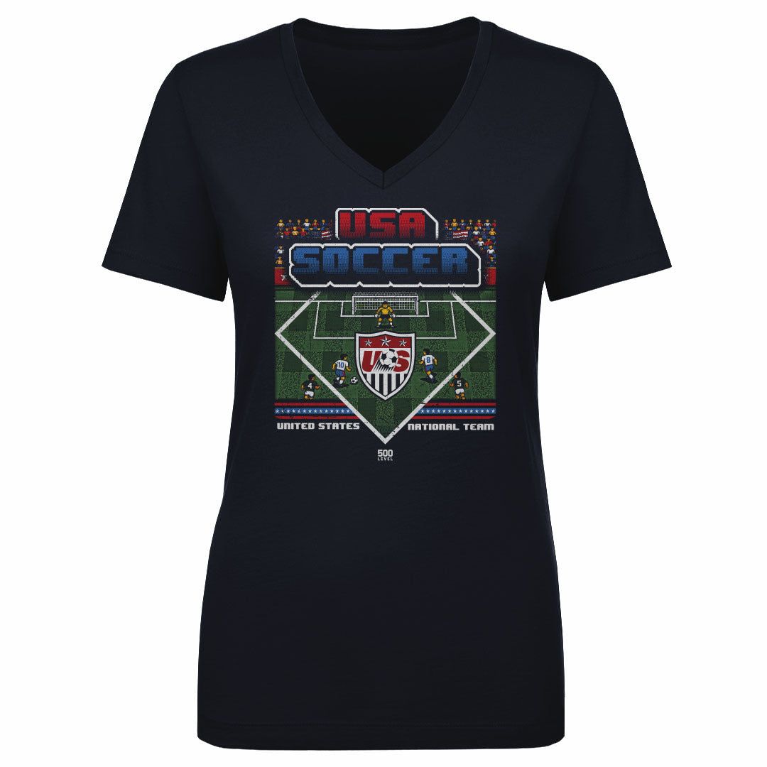 U.S. Soccer Women's V-Neck T-Shirt | 500 LEVEL