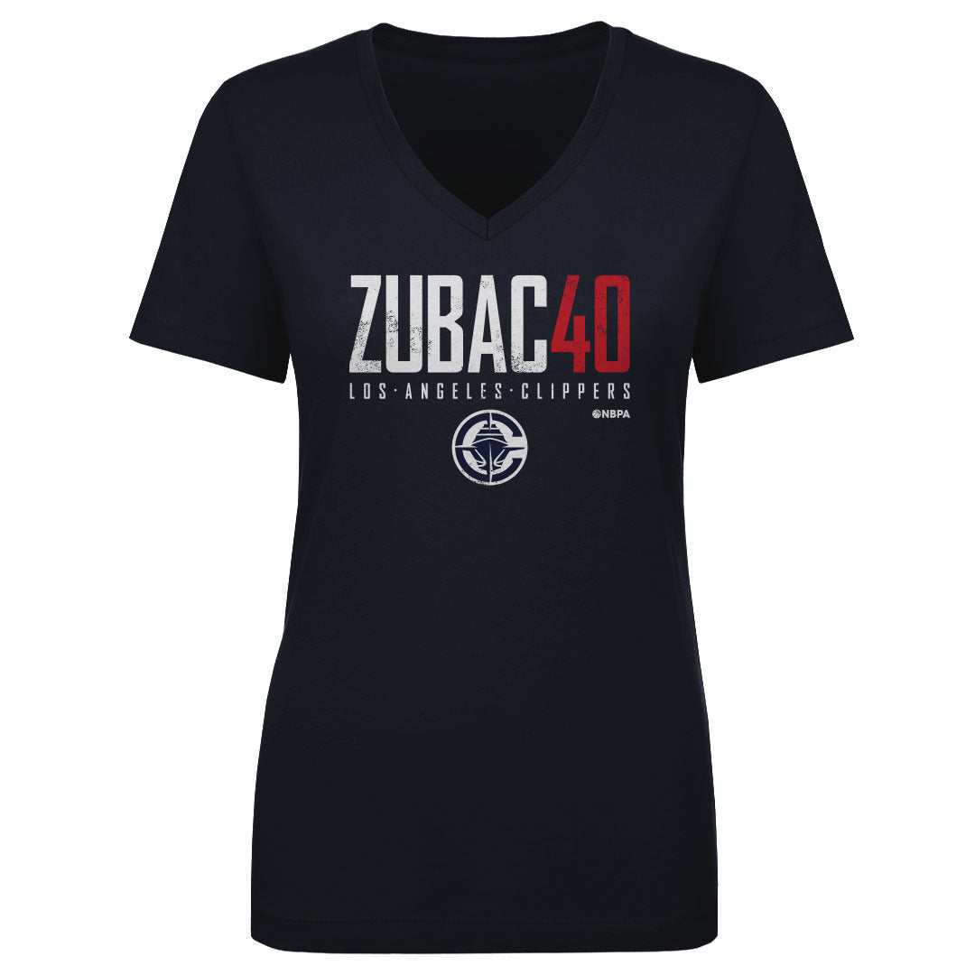 Ivica Zubac Women's V-Neck T-Shirt | 500 LEVEL