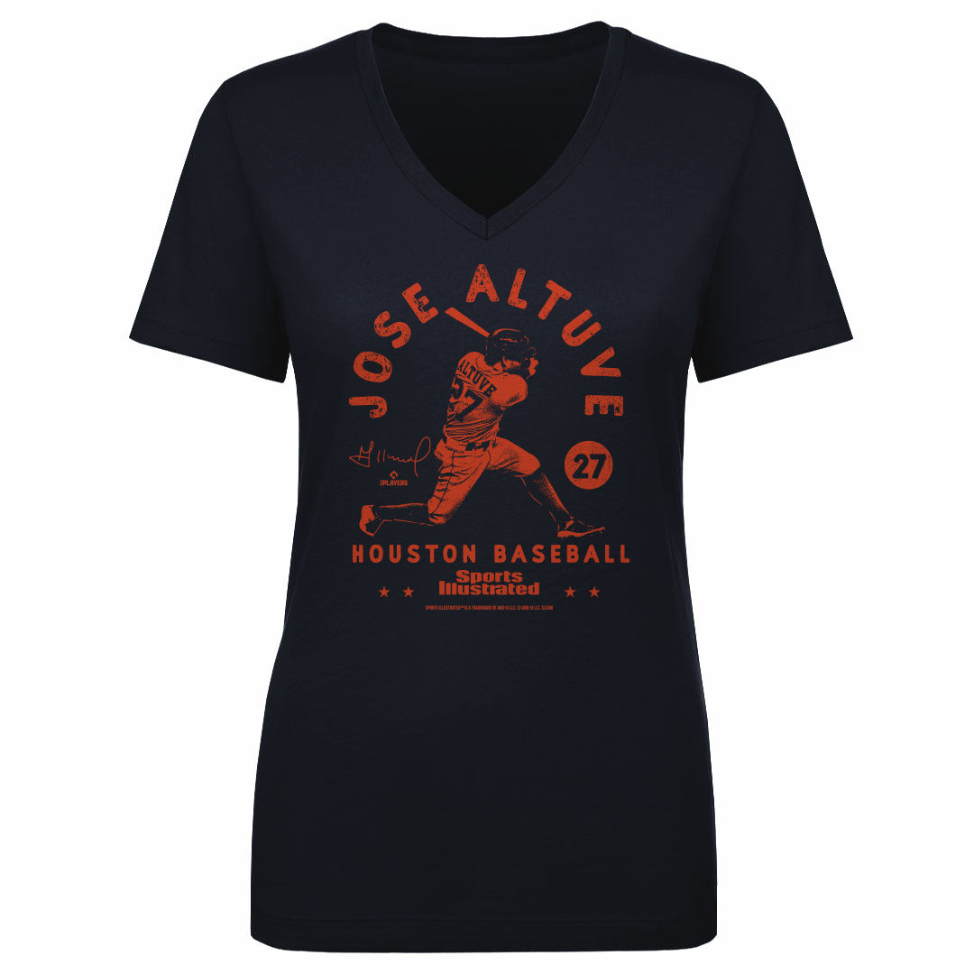 Jose Altuve Women's V-Neck T-Shirt | 500 LEVEL