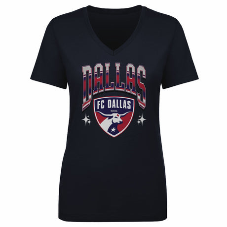 FC Dallas Women's V-Neck T-Shirt | 500 LEVEL
