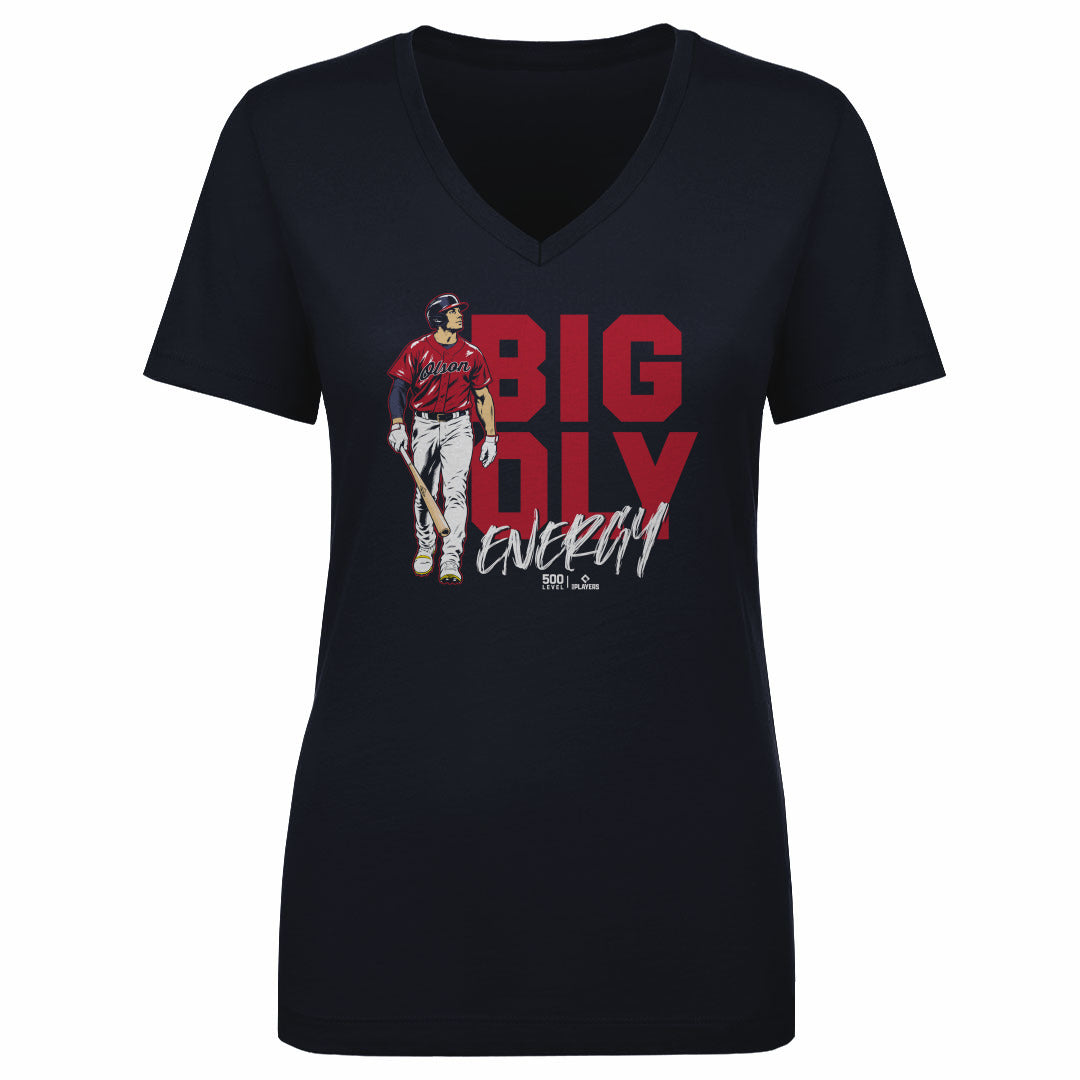 Matt Olson Women's V-Neck T-Shirt | 500 LEVEL