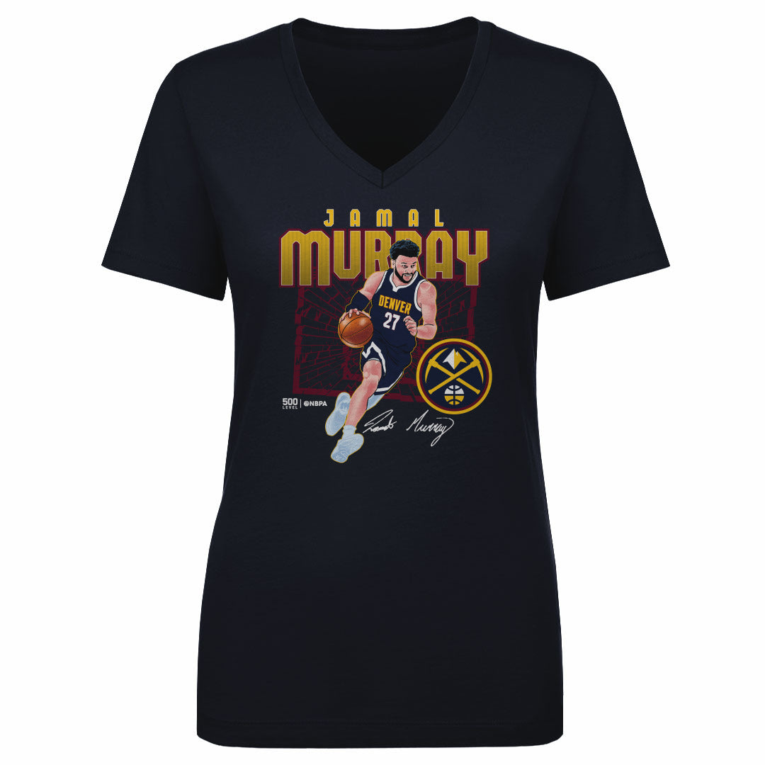 Jamal Murray Women's V-Neck T-Shirt | 500 LEVEL