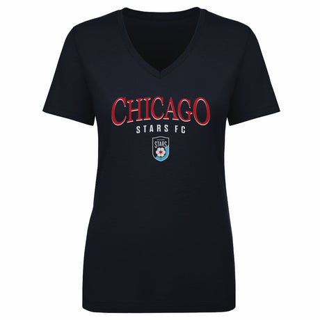 Chicago Stars FC Women's V-Neck T-Shirt | 500 LEVEL