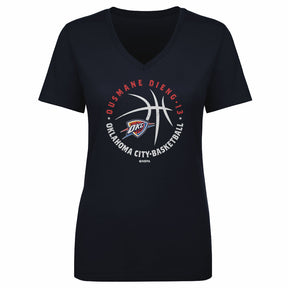 Ousmane Dieng Women's V-Neck T-Shirt | 500 LEVEL