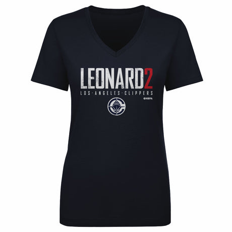 Kawhi Leonard Women's V-Neck T-Shirt | 500 LEVEL