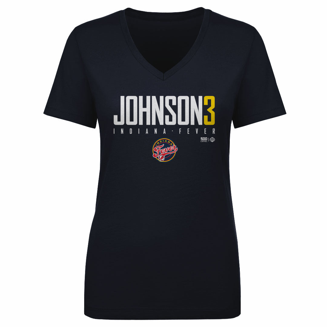 Raven Johnson Women's V-Neck T-Shirt | 500 LEVEL