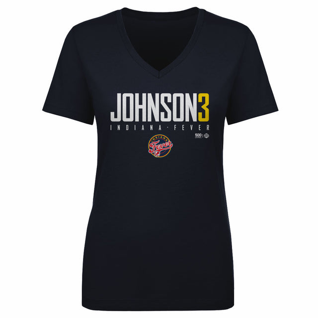Raven Johnson Women's V-Neck T-Shirt | 500 LEVEL