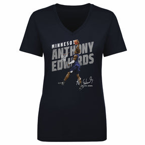 Anthony Edwards Women's V-Neck T-Shirt | 500 LEVEL