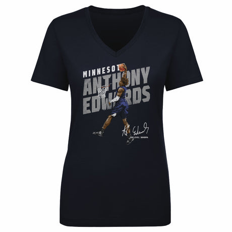 Anthony Edwards Women's V-Neck T-Shirt | 500 LEVEL
