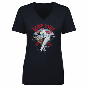 Derek Lowe Women's V-Neck T-Shirt | 500 LEVEL