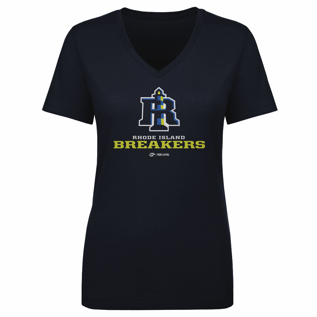 Rhode Island Breakers Women's V-Neck T-Shirt | 500 LEVEL
