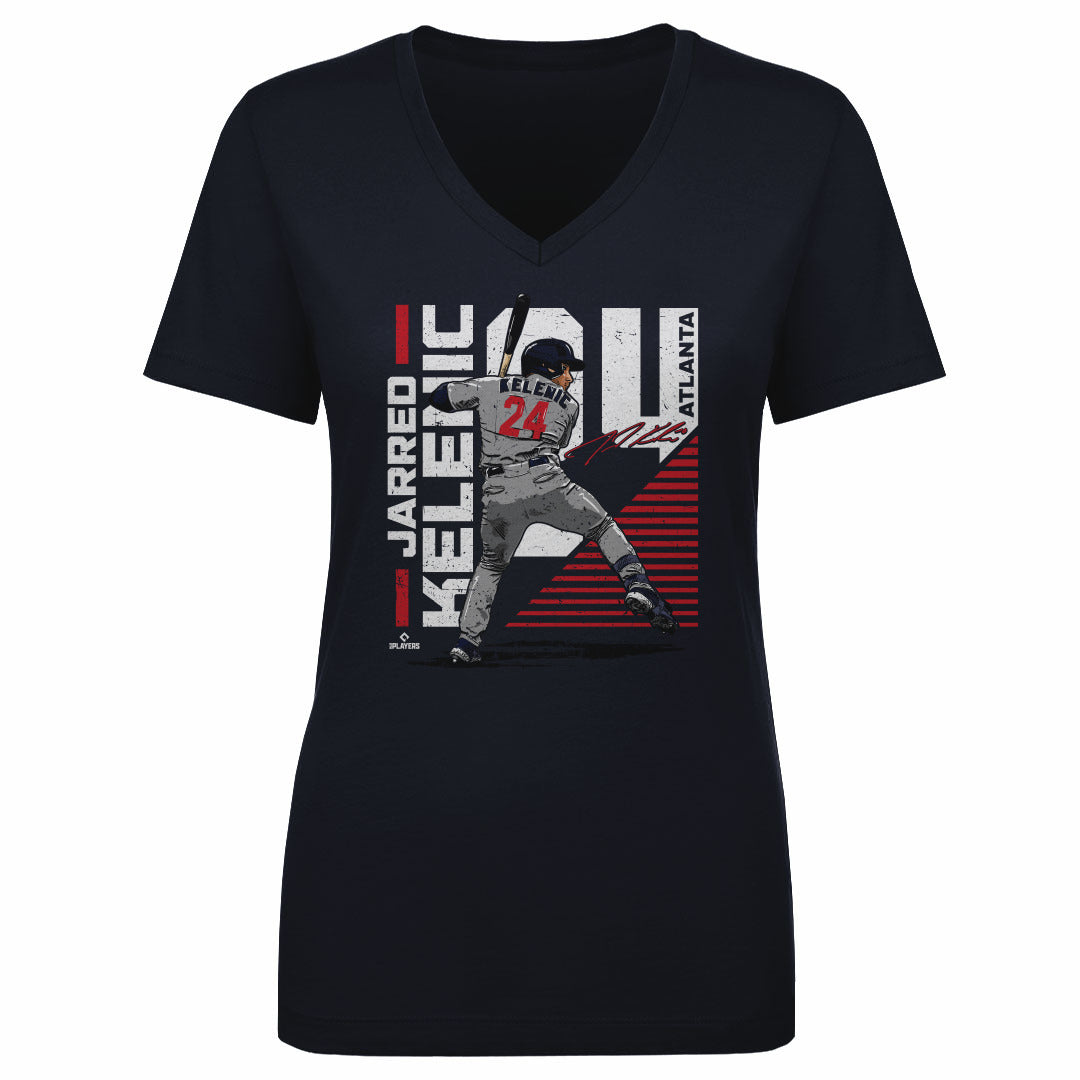 Jarred Kelenic Women's V-Neck T-Shirt | 500 LEVEL