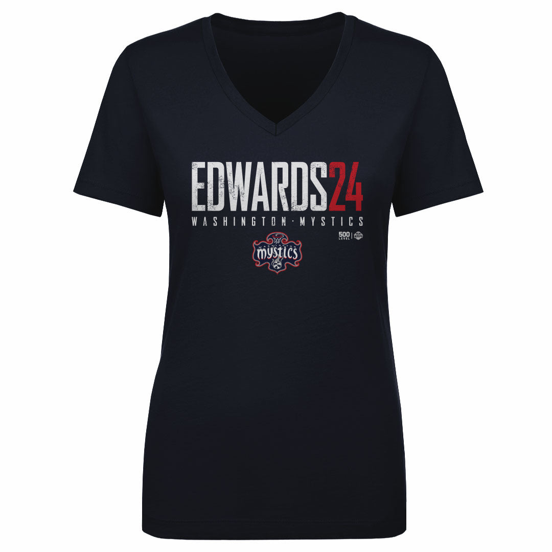 Aaliyah Edwards Women's V-Neck T-Shirt | 500 LEVEL