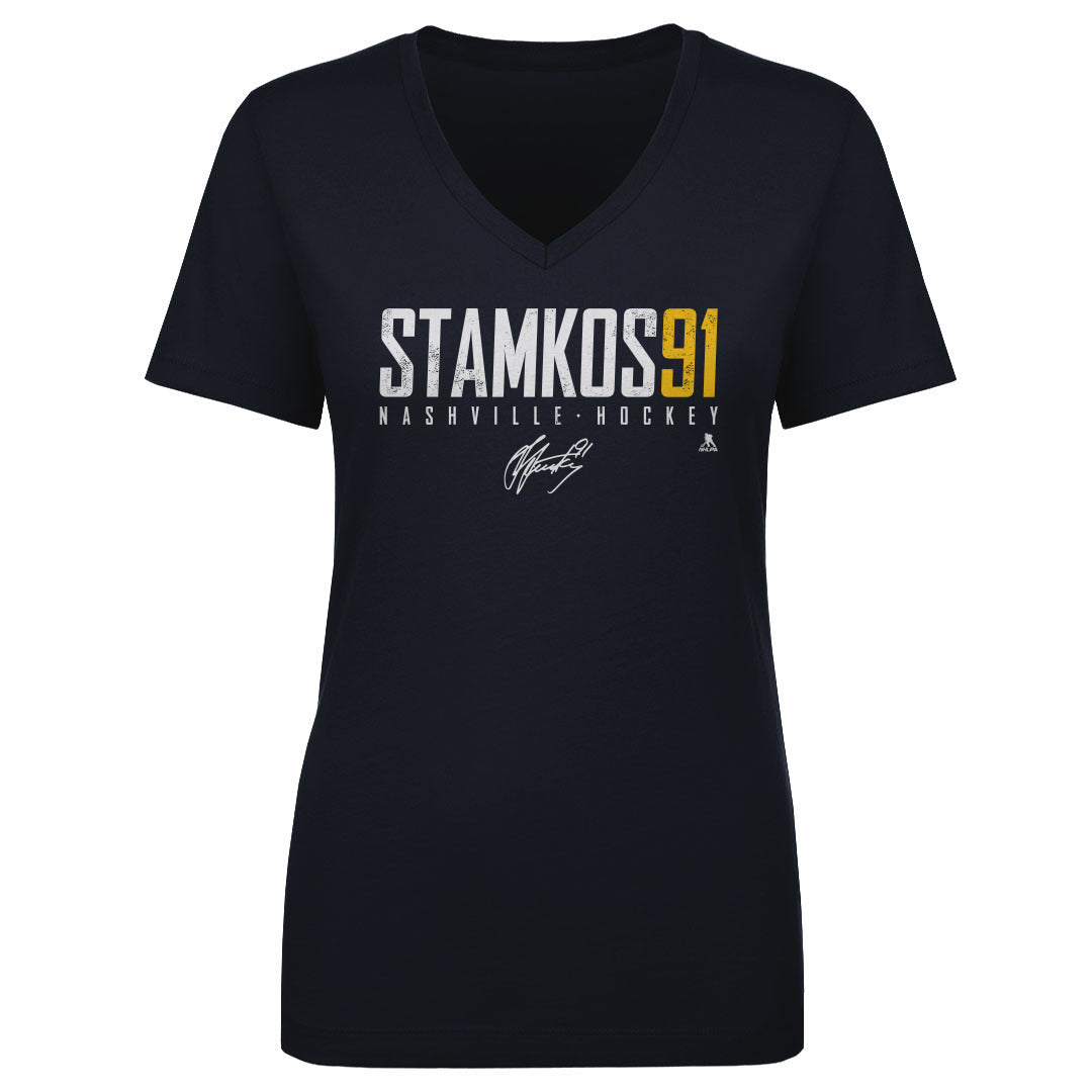 Steven Stamkos Women's V-Neck T-Shirt | 500 LEVEL