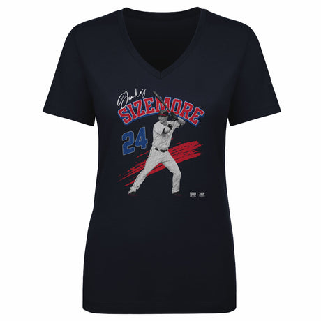 Grady Sizemore Women's V-Neck T-Shirt | 500 LEVEL