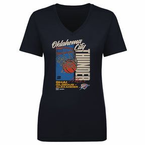 Shai Gilgeous-Alexander Women's V-Neck T-Shirt | 500 LEVEL