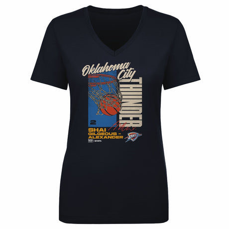 Shai Gilgeous-Alexander Women's V-Neck T-Shirt | 500 LEVEL
