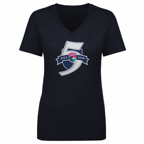 San Diego Wave FC Women's V-Neck T-Shirt | 500 LEVEL