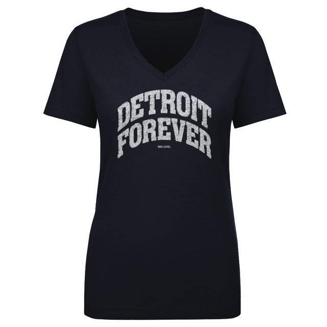 Detroit Women's V-Neck T-Shirt | 500 LEVEL