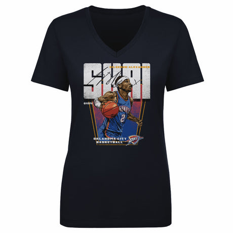Shai Gilgeous-Alexander Women's V-Neck T-Shirt | 500 LEVEL