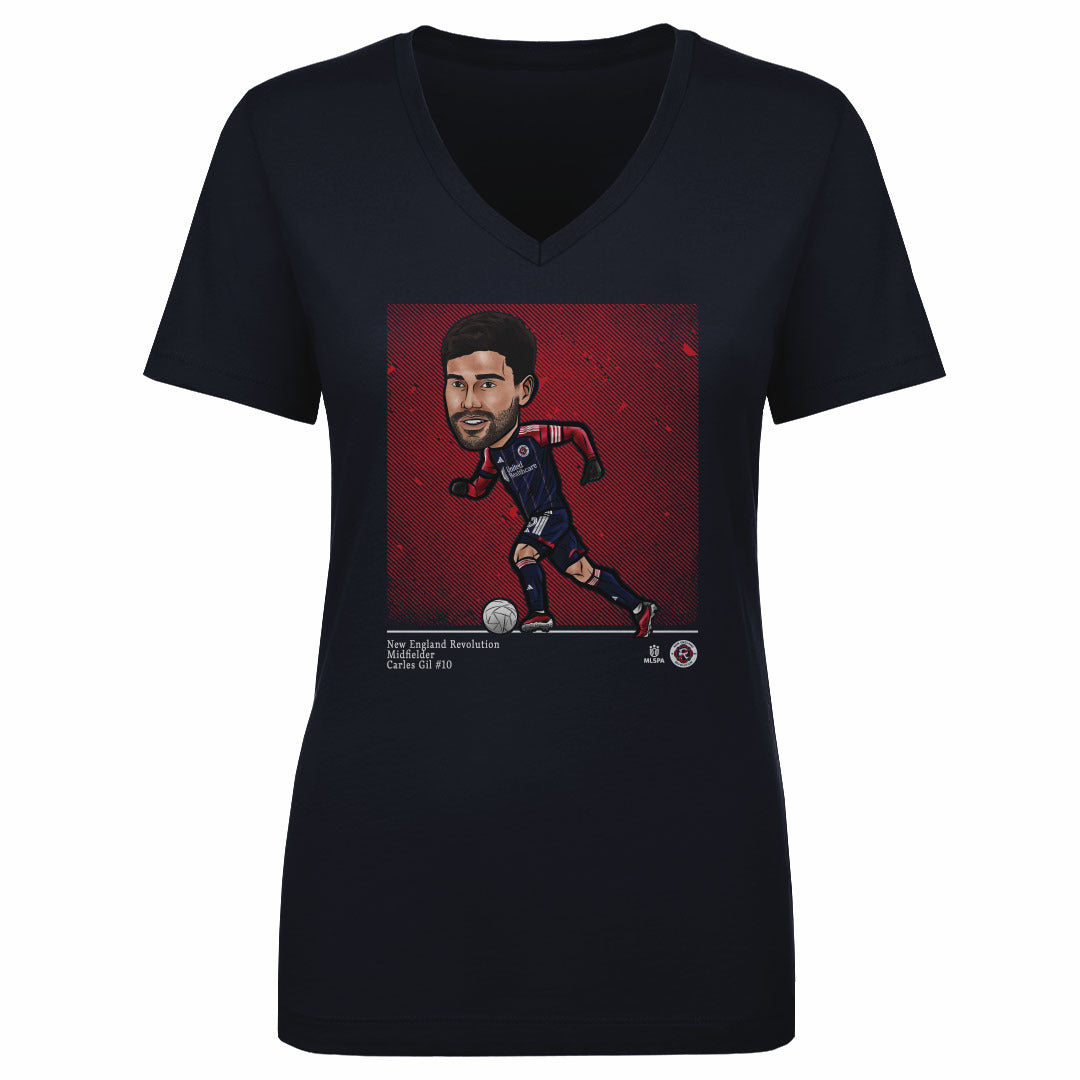 Carles Gil Women's V-Neck T-Shirt | 500 LEVEL