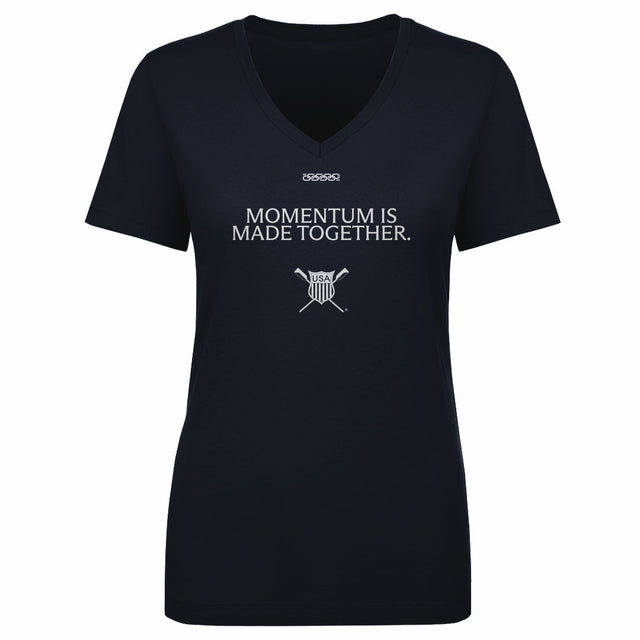 USRowing Women's V-Neck T-Shirt | 500 LEVEL