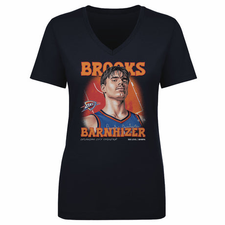 Brooks Barnhizer Women's V-Neck T-Shirt | 500 LEVEL