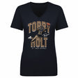 Torry Holt Women's V-Neck T-Shirt | 500 LEVEL