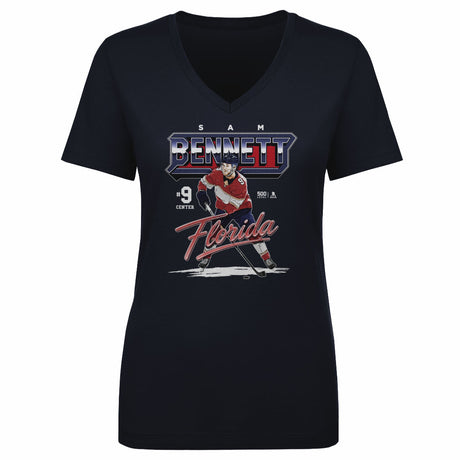 Sam Bennett Women's V-Neck T-Shirt | 500 LEVEL