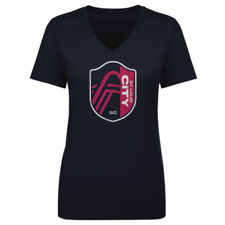St. Louis City SC Women's V-Neck T-Shirt | 500 LEVEL